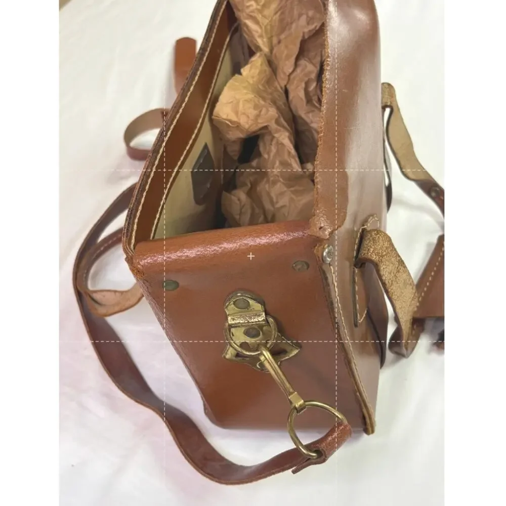 Vintage Kam-Ra Leather Camera Bag and Photo Equipment Bundle
